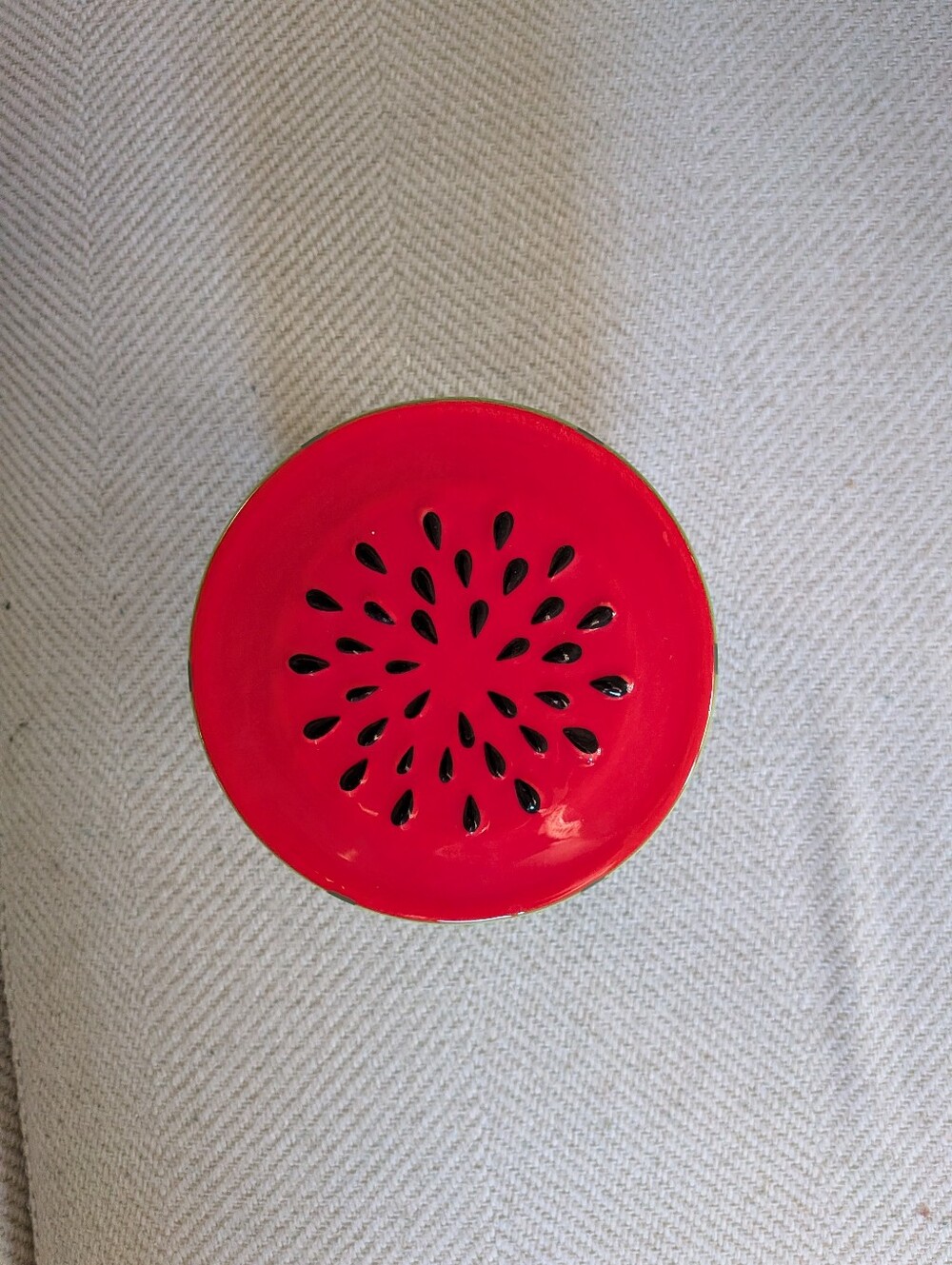 Free In Bundle Watermelon Ceramic Container - Picture 1 of 4